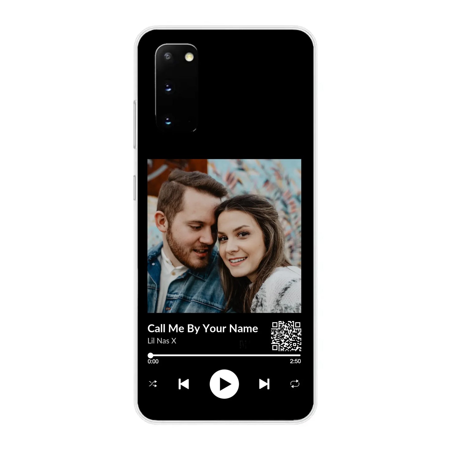 Favoriete liedje - gepersonaliseerde telefoonhoesje