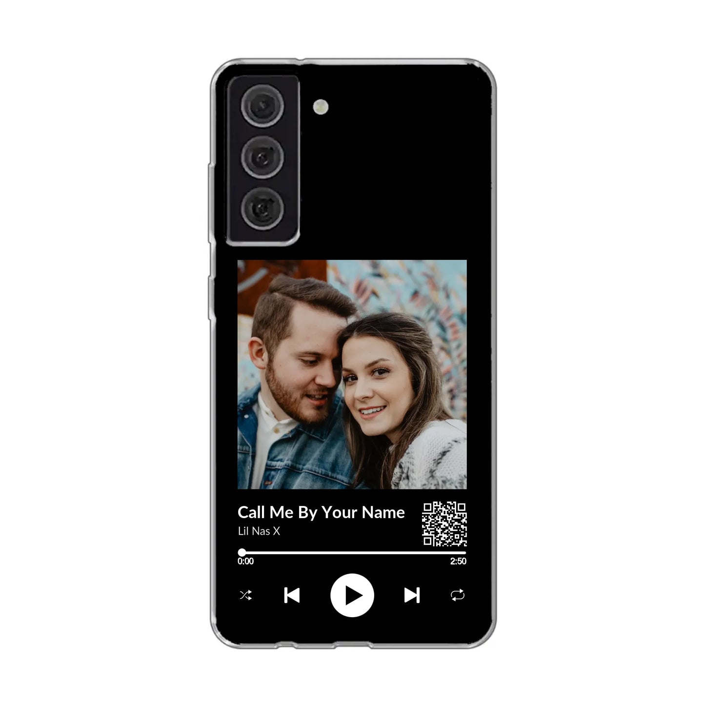 Favoriete liedje - gepersonaliseerde telefoonhoesje