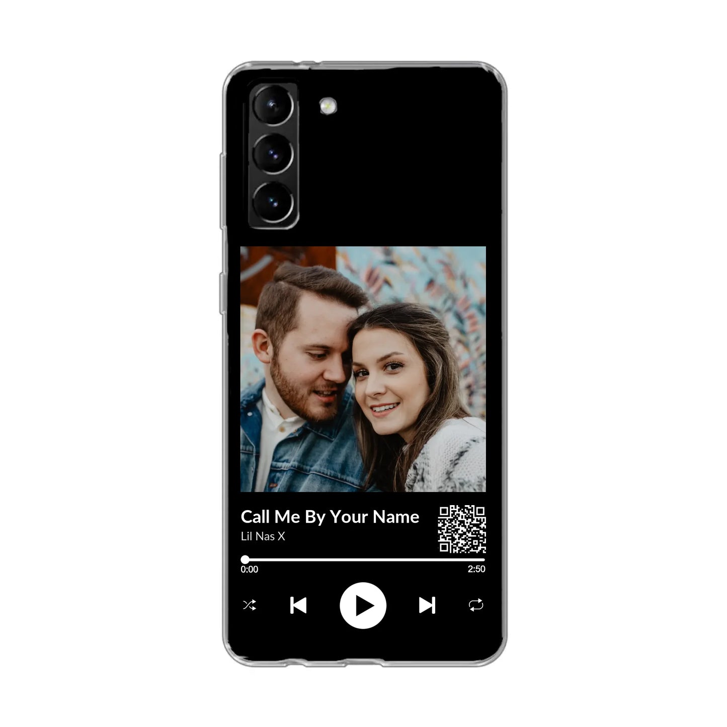 Favoriete liedje - gepersonaliseerde telefoonhoesje