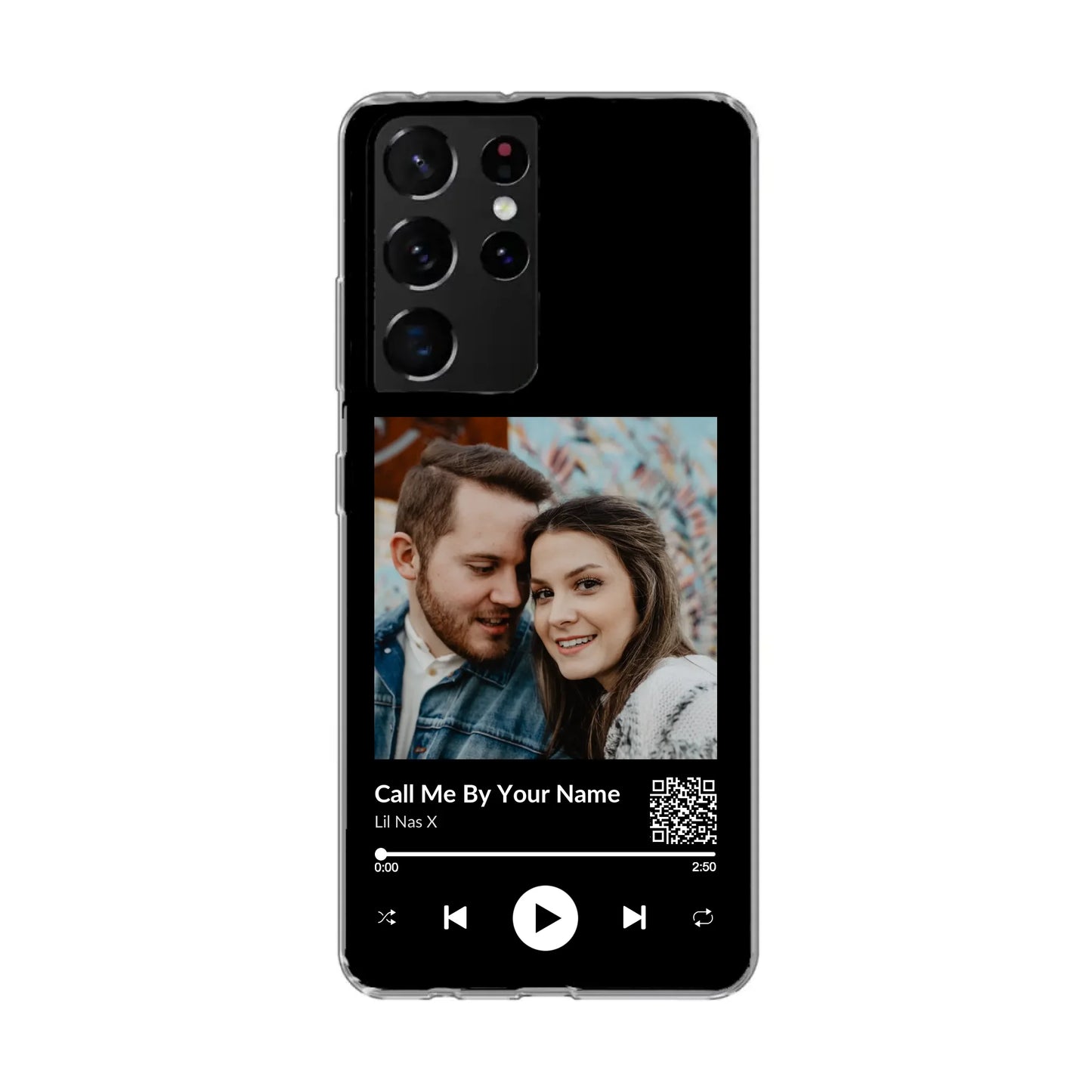 Favoriete liedje - gepersonaliseerde telefoonhoesje