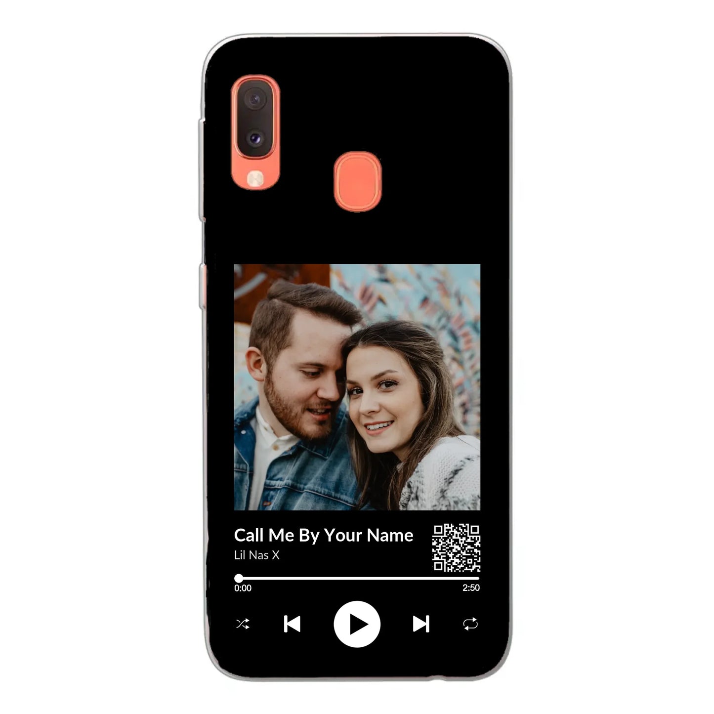 Favoriete liedje - gepersonaliseerde telefoonhoesje