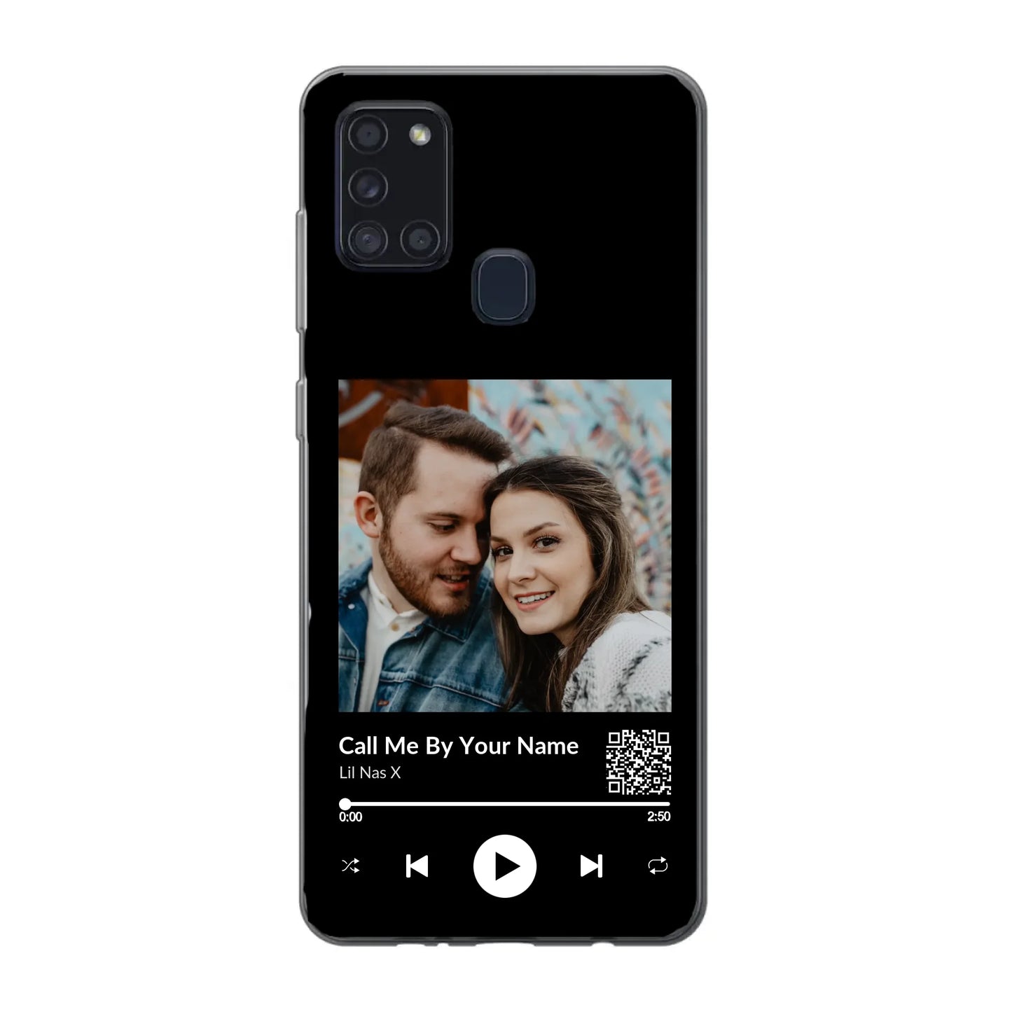 Favoriete liedje - gepersonaliseerde telefoonhoesje