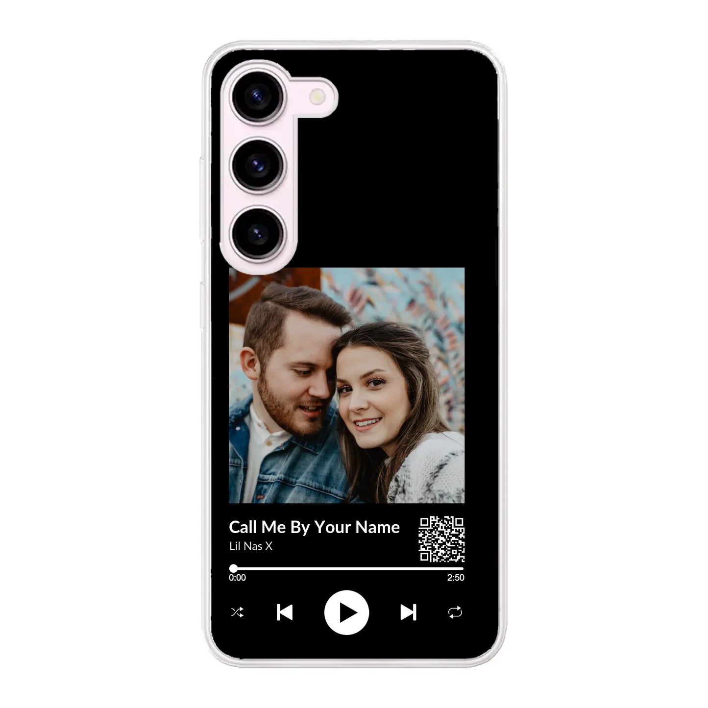 Favoriete liedje - gepersonaliseerde telefoonhoesje