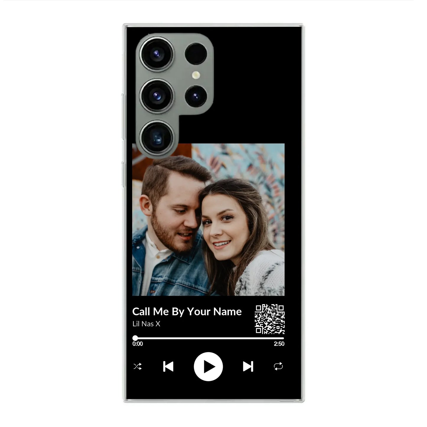 Favoriete liedje - gepersonaliseerde telefoonhoesje