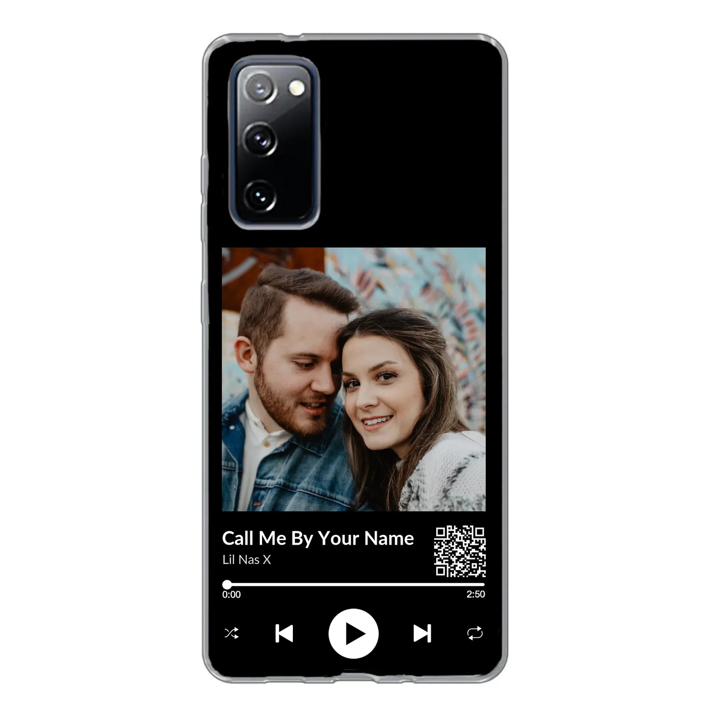 Favoriete liedje - gepersonaliseerde telefoonhoesje