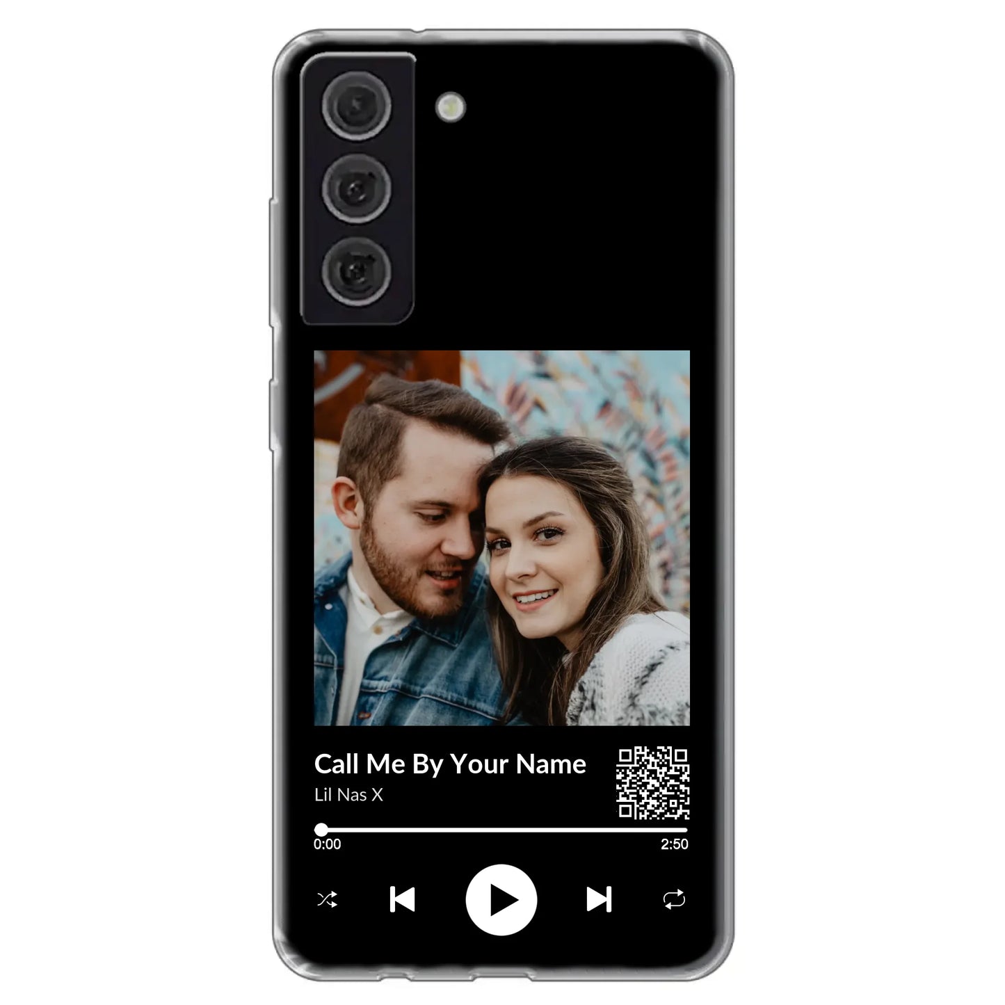 Favoriete liedje - gepersonaliseerde telefoonhoesje
