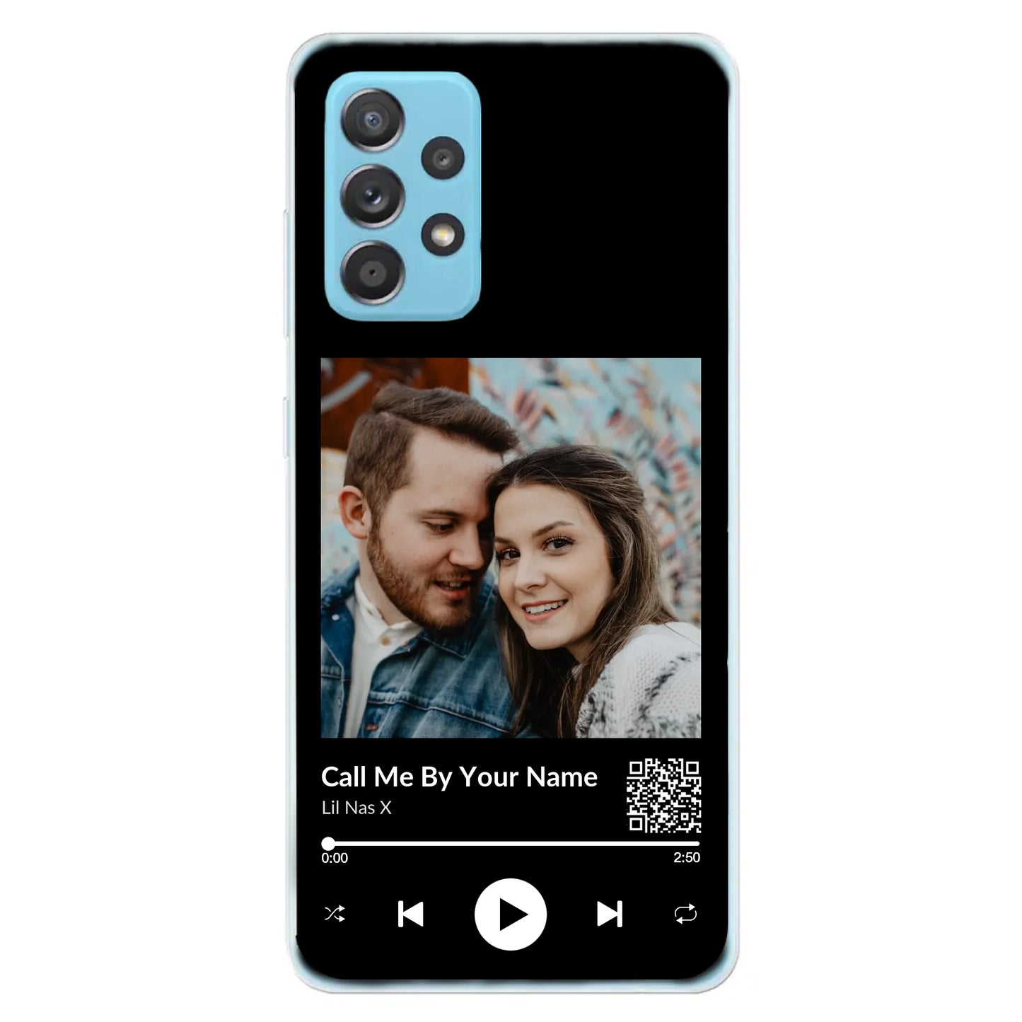Favoriete liedje - gepersonaliseerde telefoonhoesje