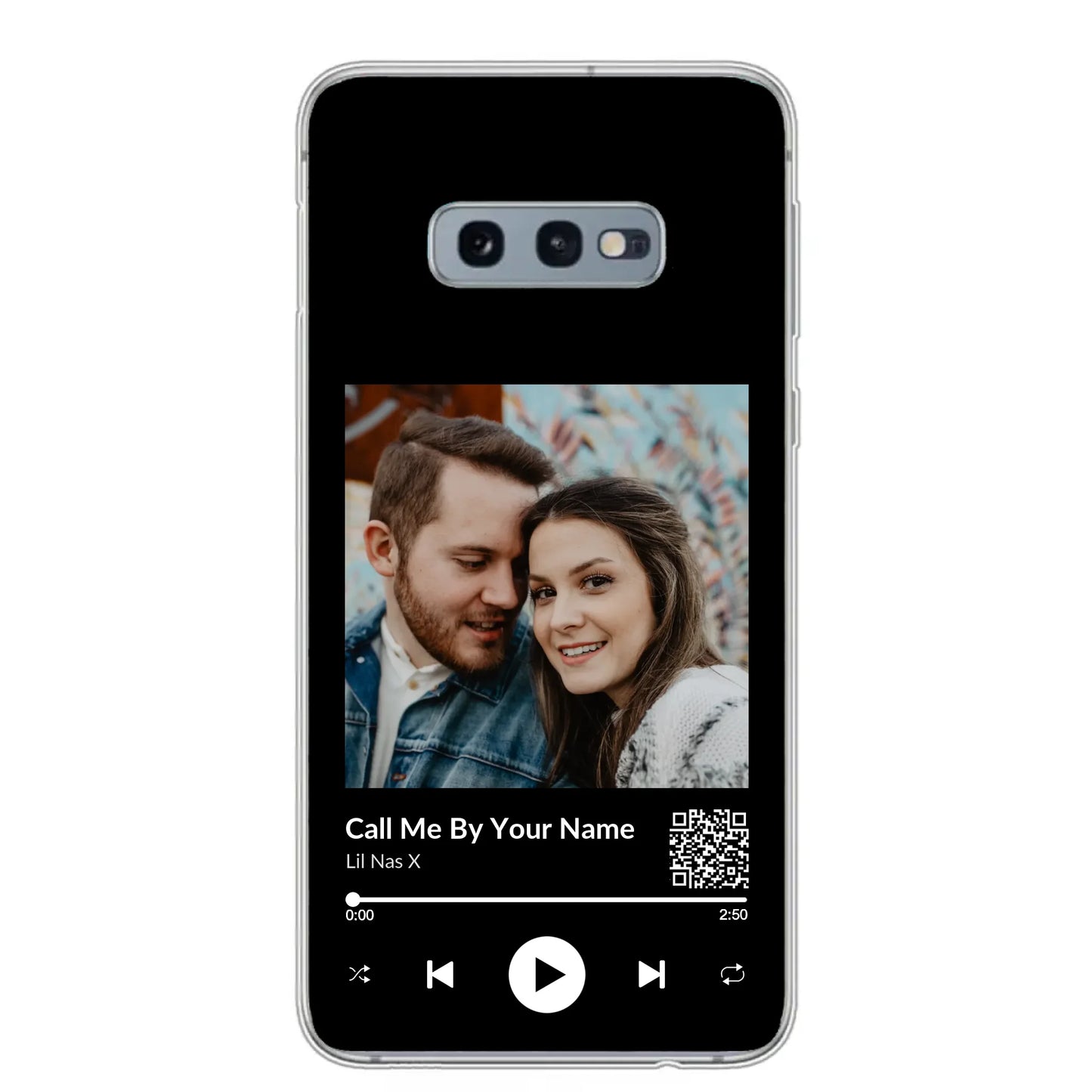 Favoriete liedje - gepersonaliseerde telefoonhoesje