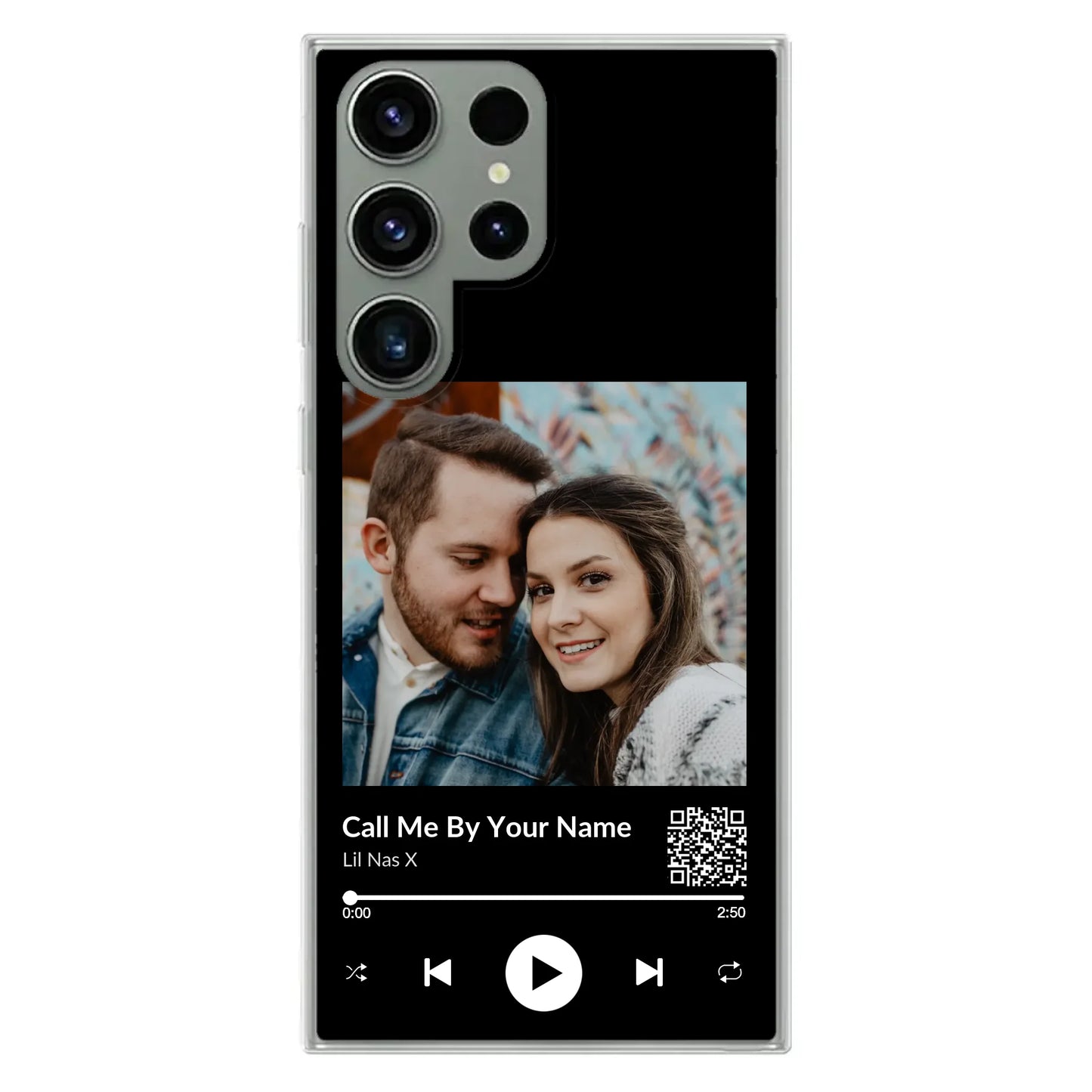 Favoriete liedje - gepersonaliseerde telefoonhoesje