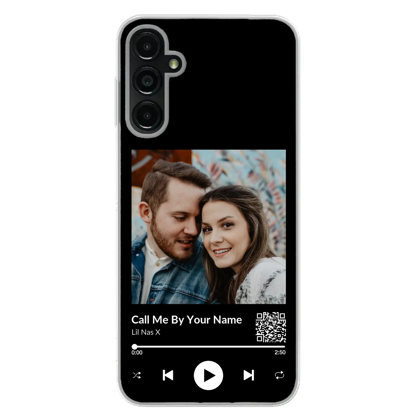 Favoriete liedje - gepersonaliseerde telefoonhoesje