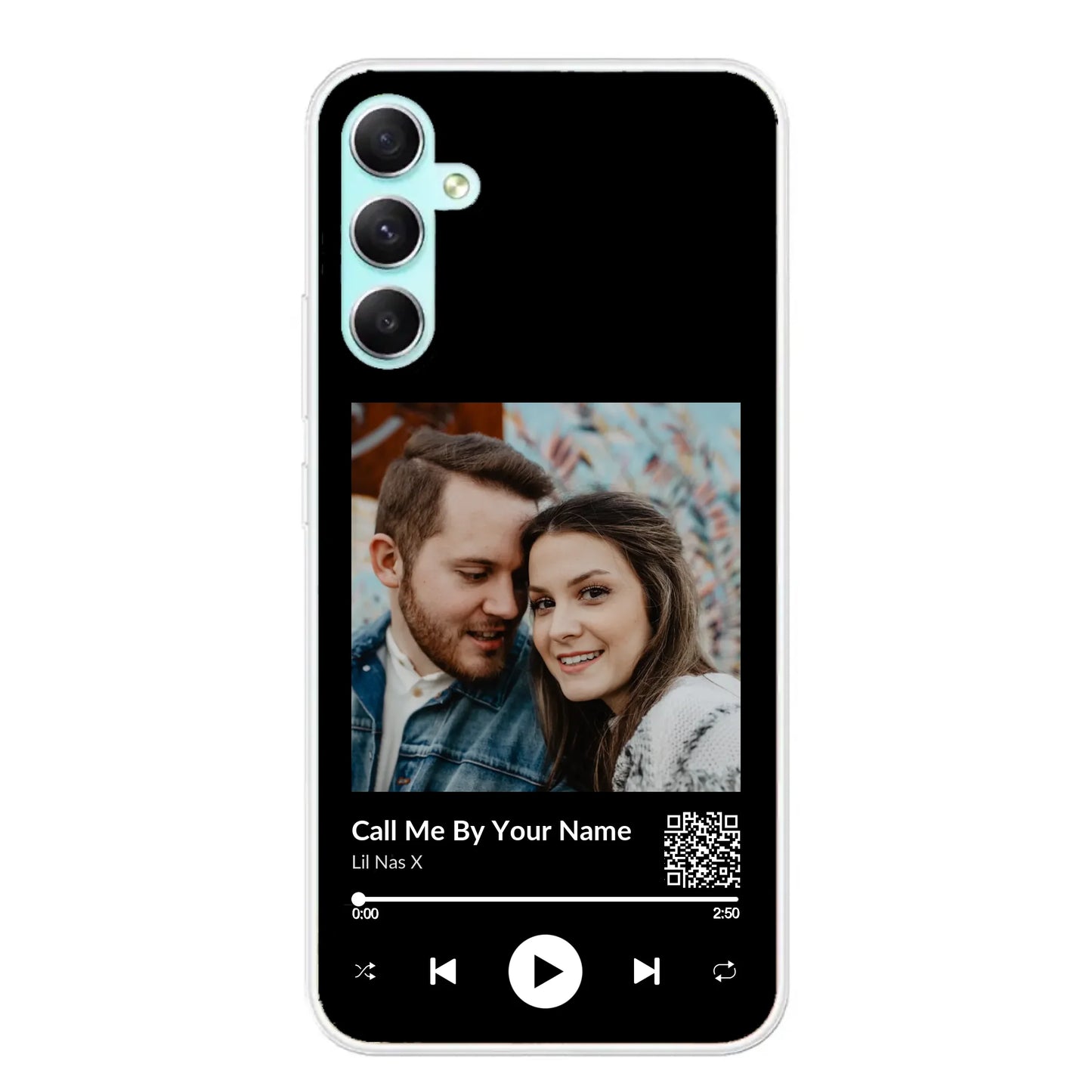 Favoriete liedje - gepersonaliseerde telefoonhoesje