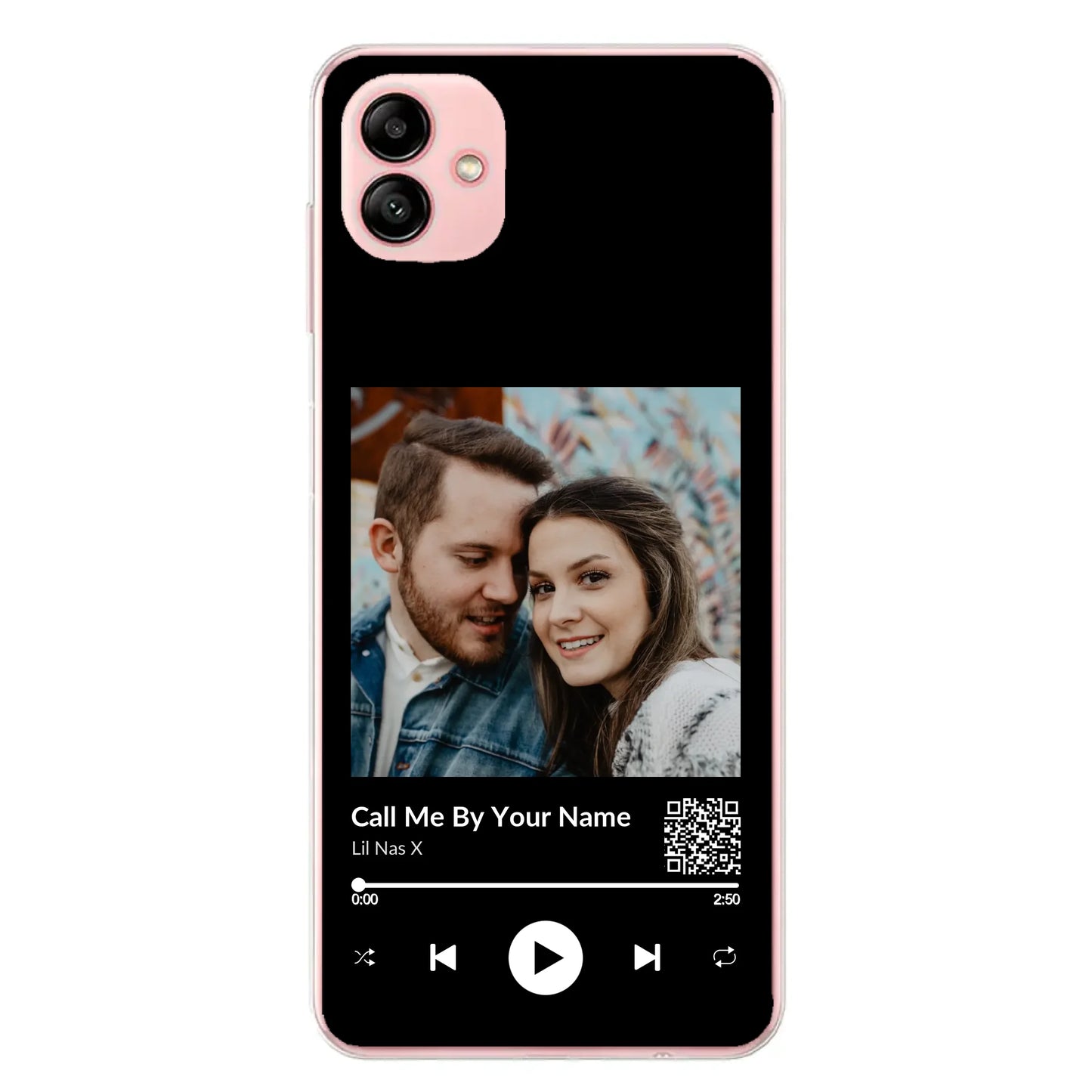Favoriete liedje - gepersonaliseerde telefoonhoesje