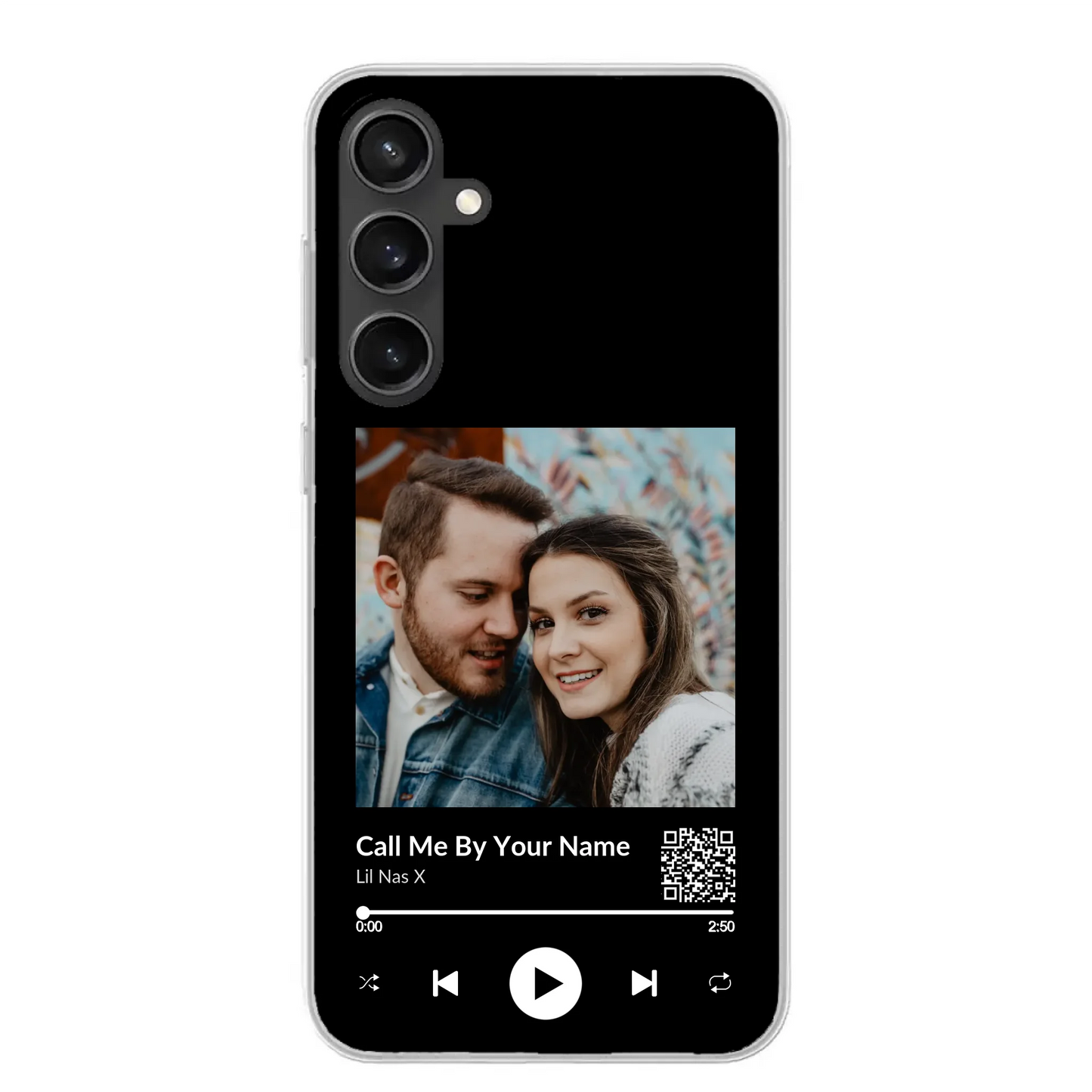 Favoriete liedje - gepersonaliseerde telefoonhoesje