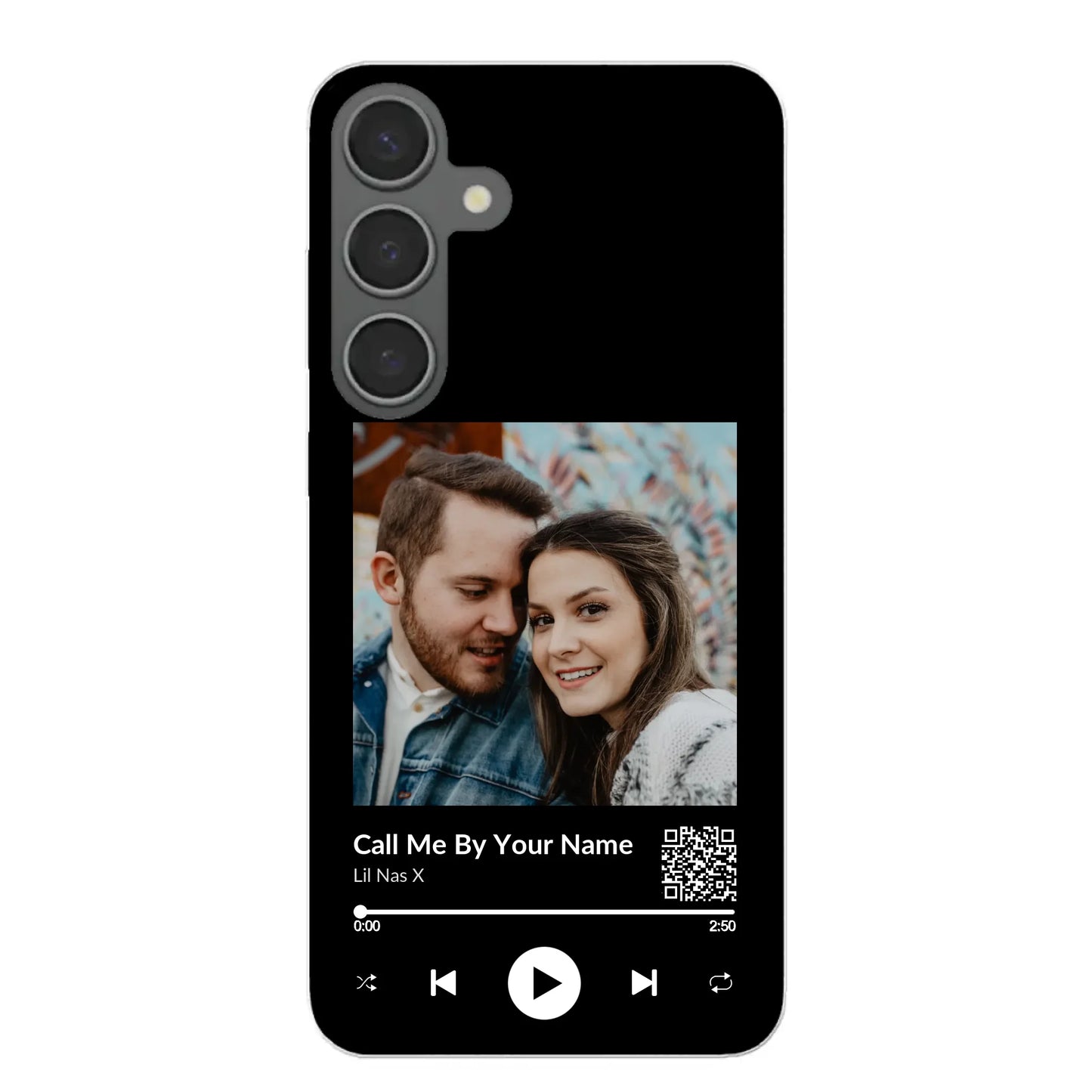 Favoriete liedje - gepersonaliseerde telefoonhoesje