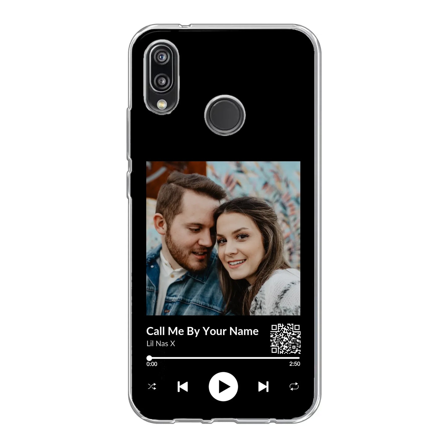 Favoriete liedje - gepersonaliseerde telefoonhoesje