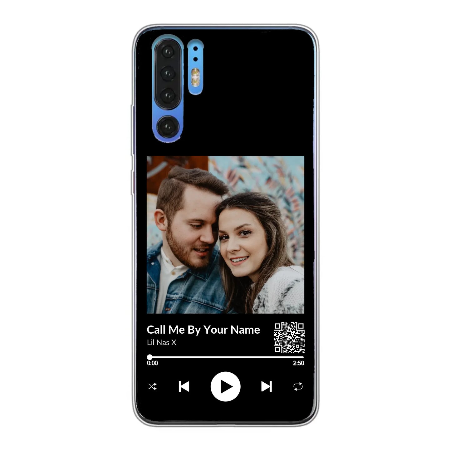 Favoriete liedje - gepersonaliseerde telefoonhoesje