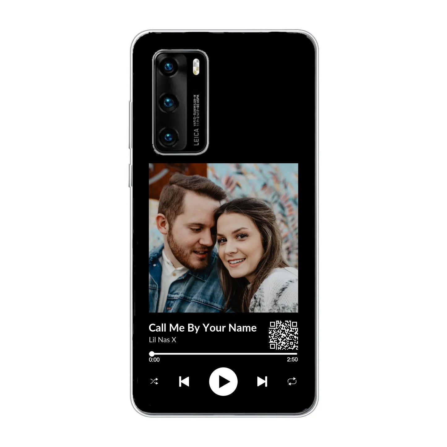 Favoriete liedje - gepersonaliseerde telefoonhoesje
