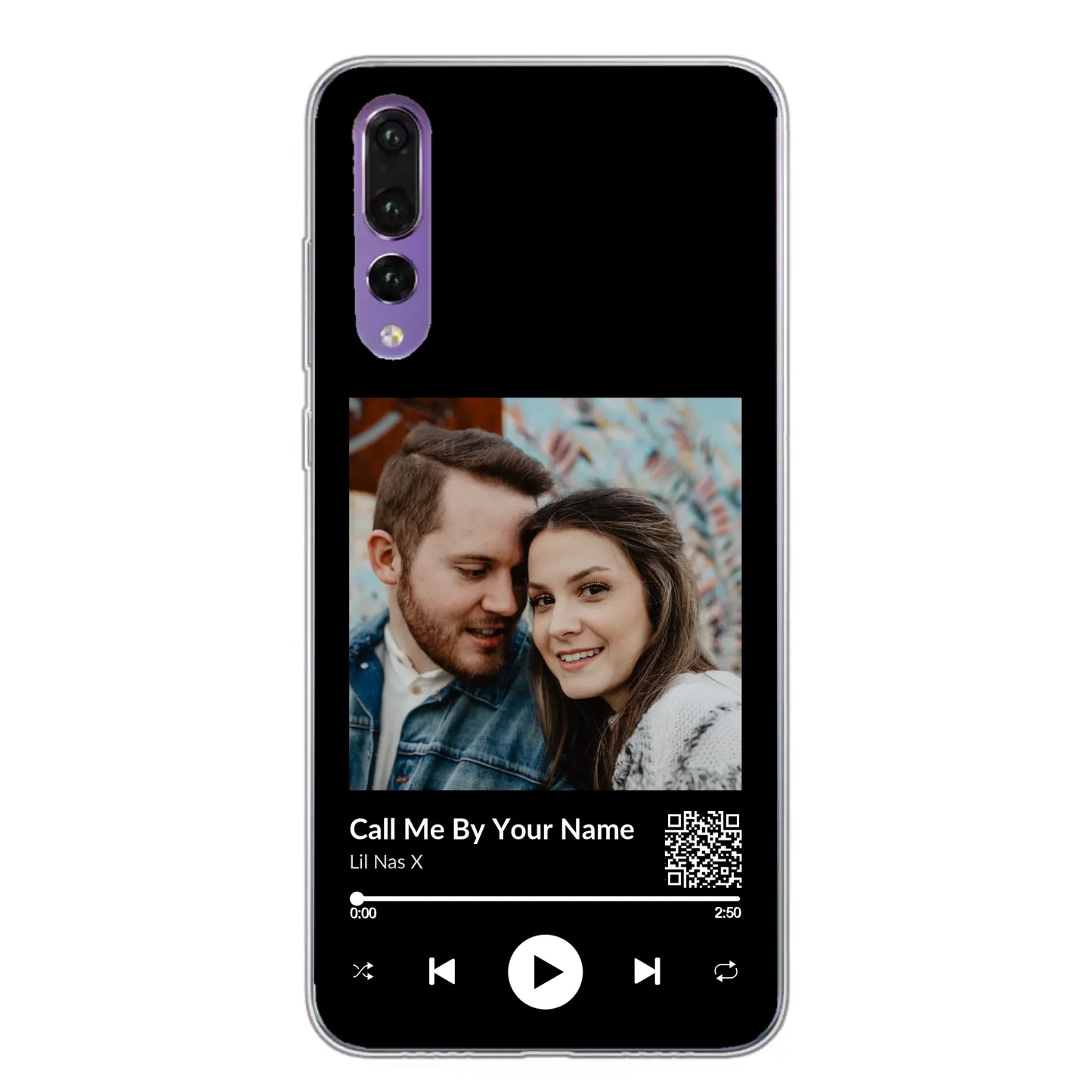 Favoriete liedje - gepersonaliseerde telefoonhoesje