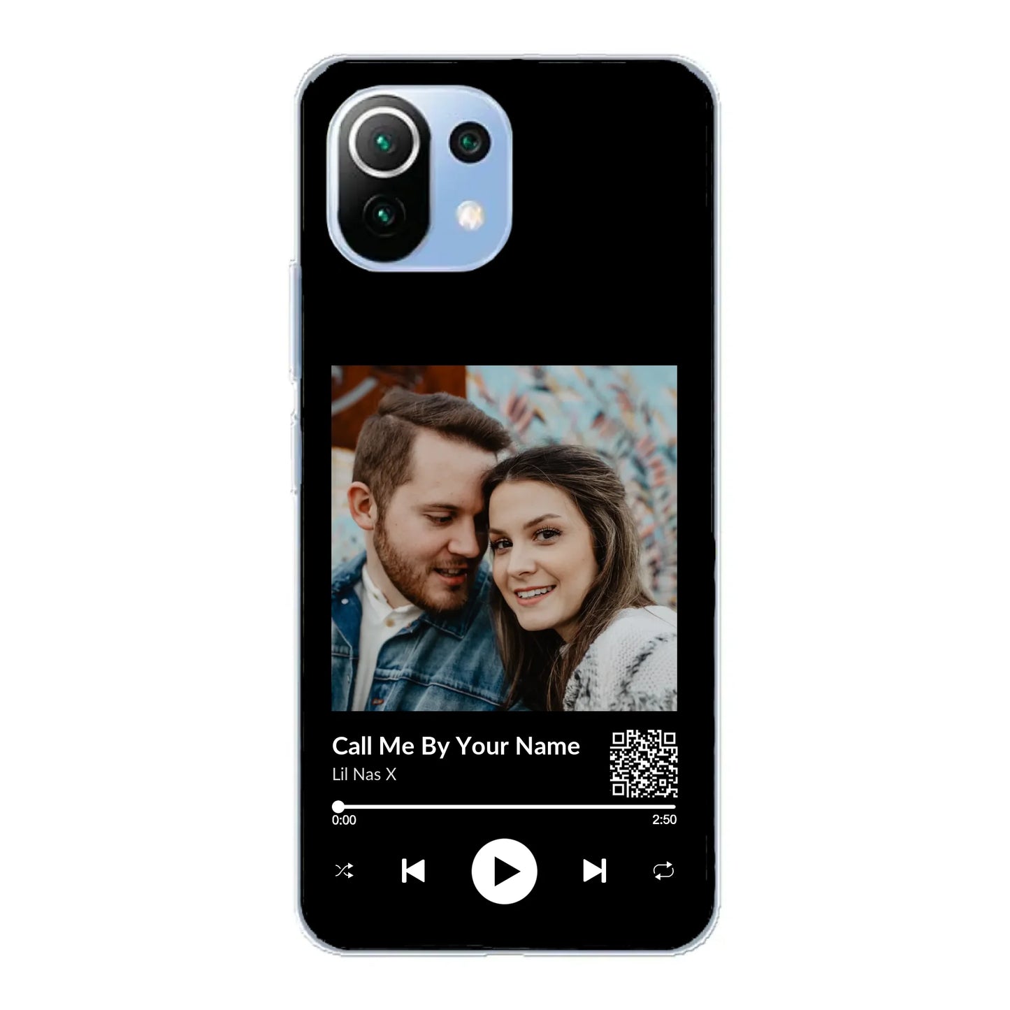 Favoriete liedje - gepersonaliseerde telefoonhoesje