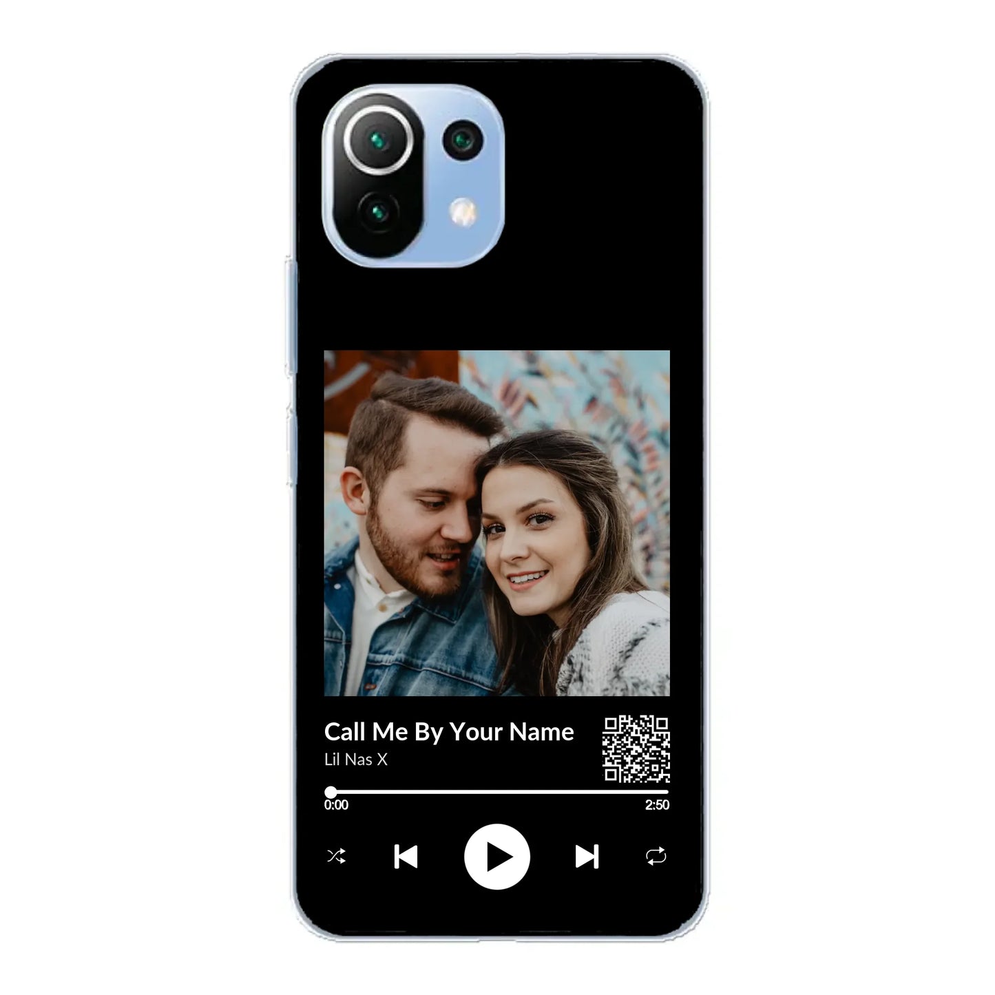 Favoriete liedje - gepersonaliseerde telefoonhoesje