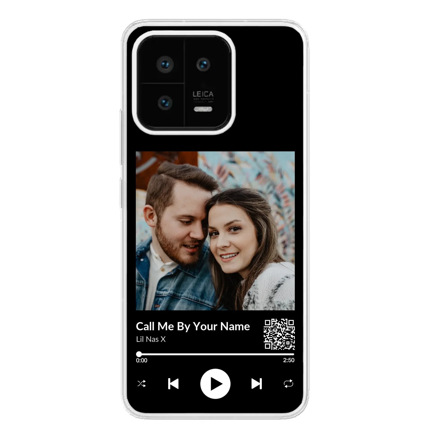 Favoriete liedje - gepersonaliseerde telefoonhoesje