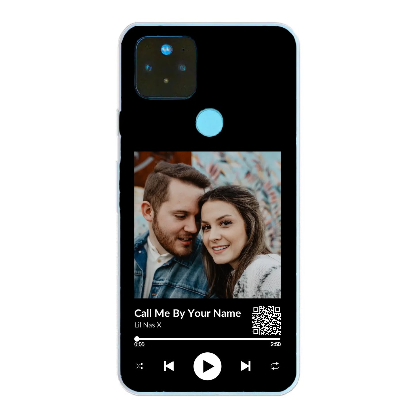 Favoriete liedje - gepersonaliseerde telefoonhoesje