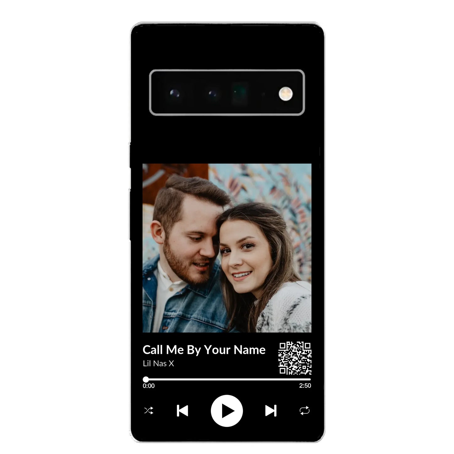 Favoriete liedje - gepersonaliseerde telefoonhoesje