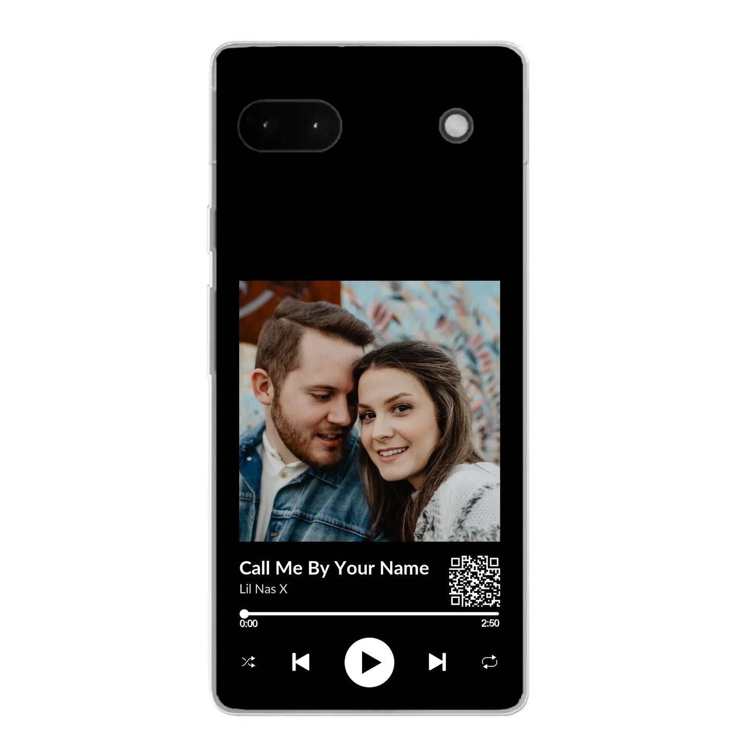 Favoriete liedje - gepersonaliseerde telefoonhoesje
