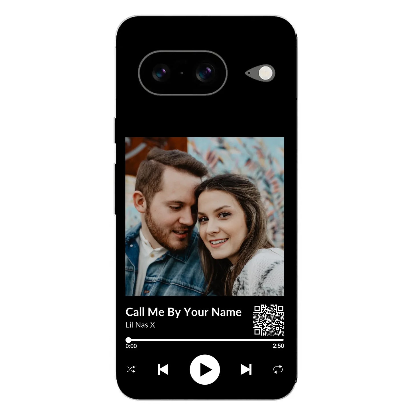 Favoriete liedje - gepersonaliseerde telefoonhoesje