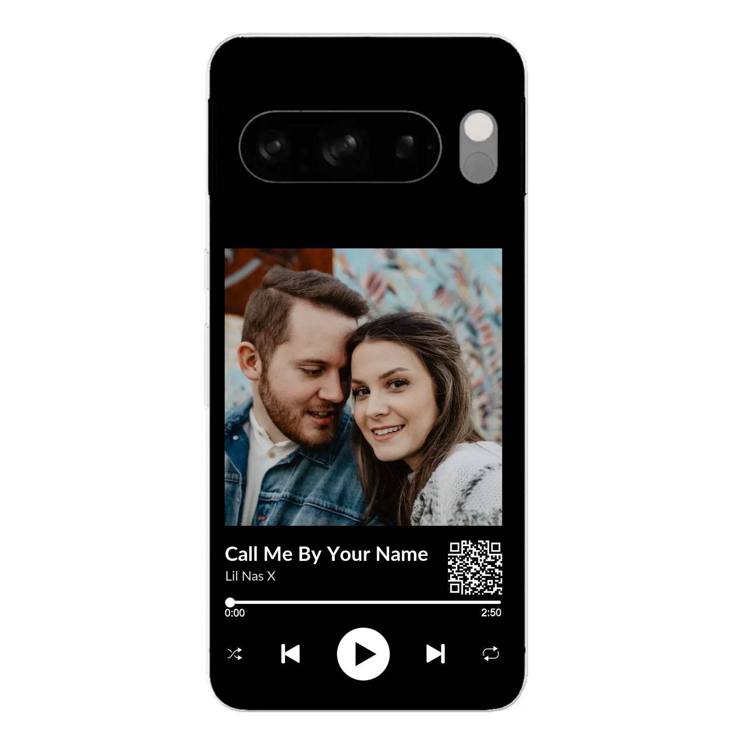 Favoriete liedje - gepersonaliseerde telefoonhoesje