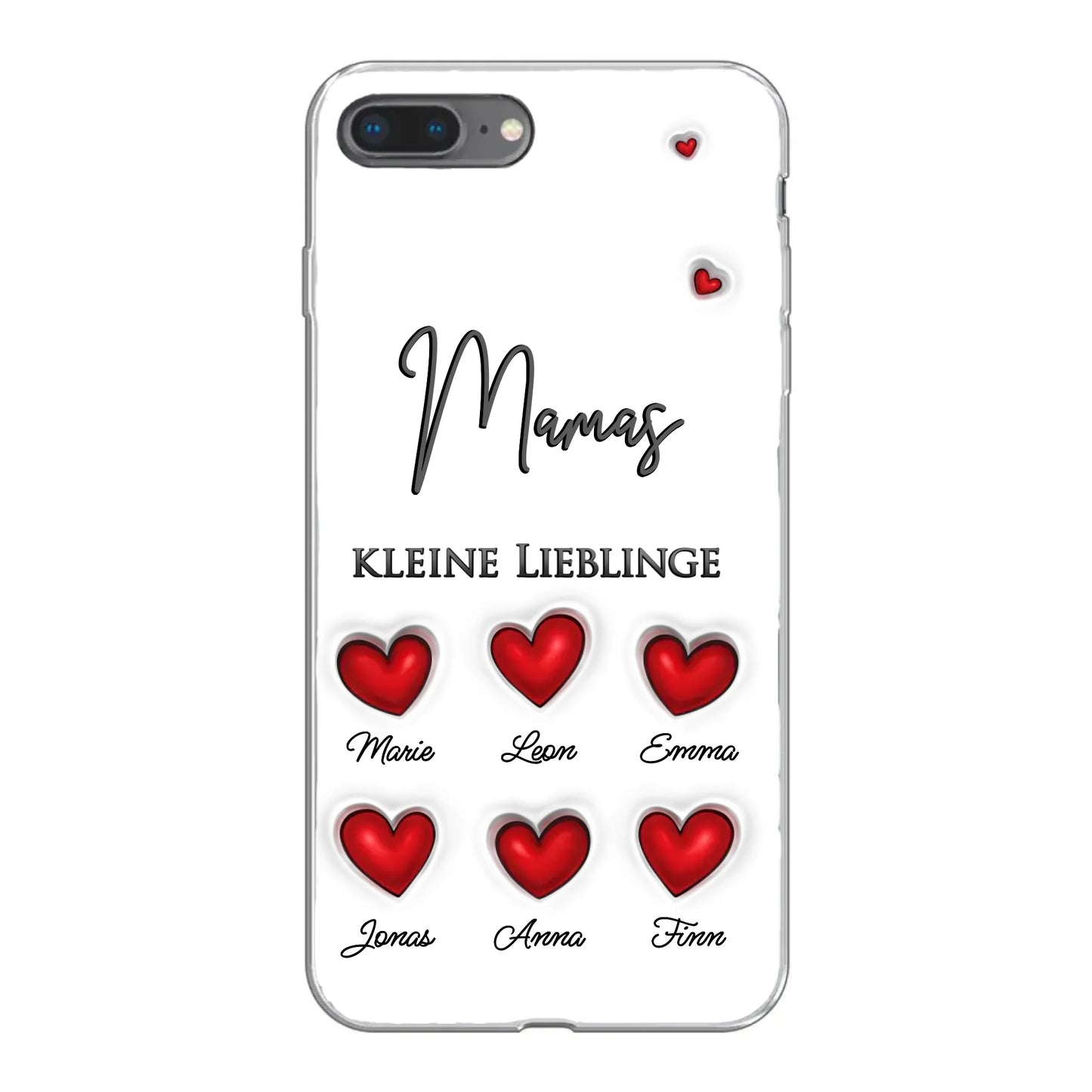 Little Darlings (Harten) - Gepersonaliseerd telefoonhoesje
