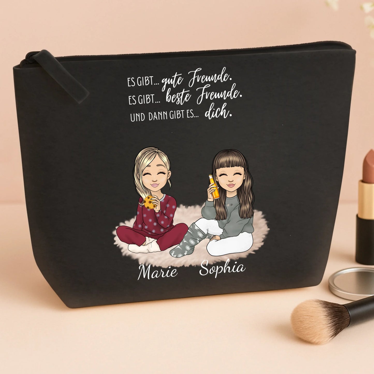 black big cosmetic bag store