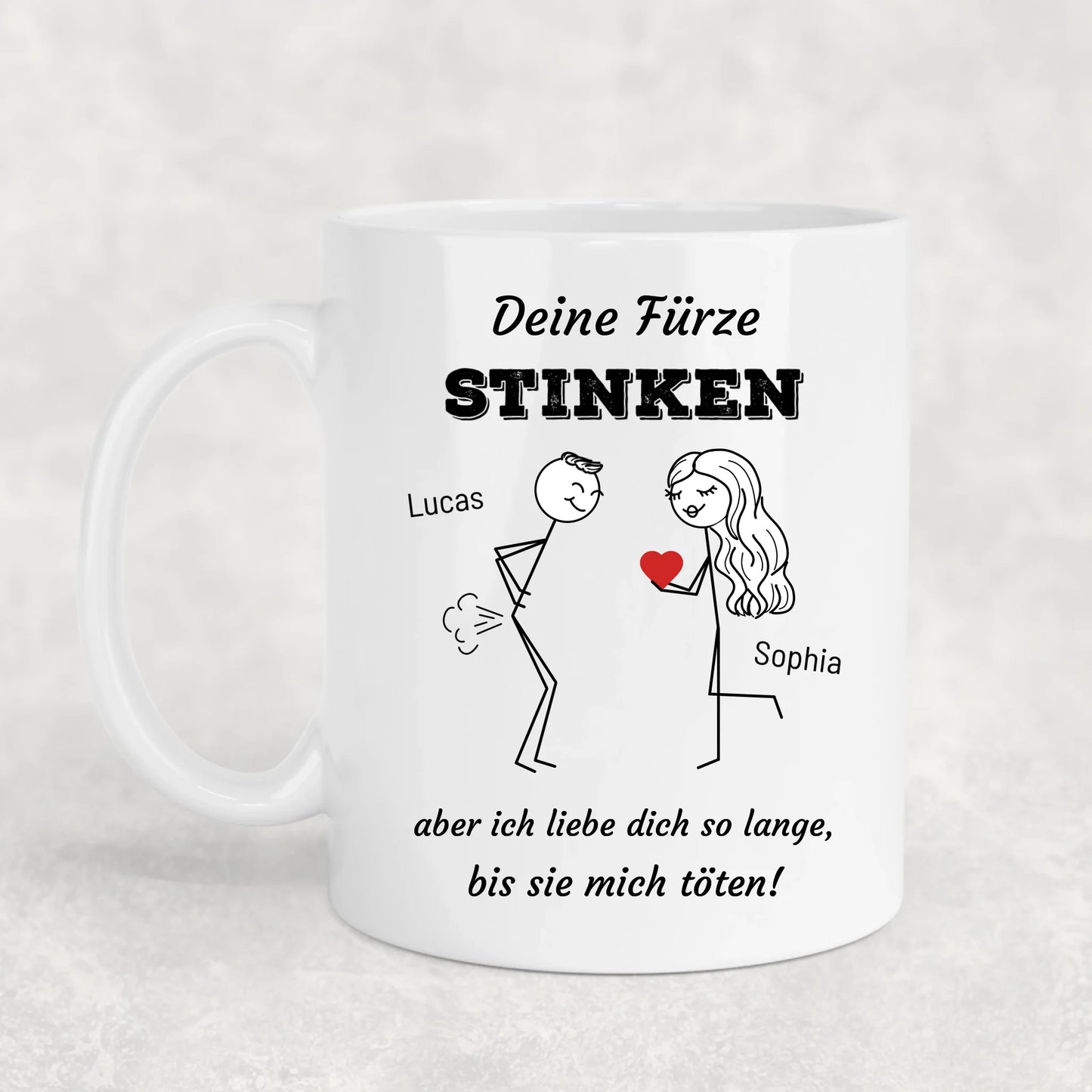Ik hou hoe dan ook van je! - Gepersonaliseerde mok