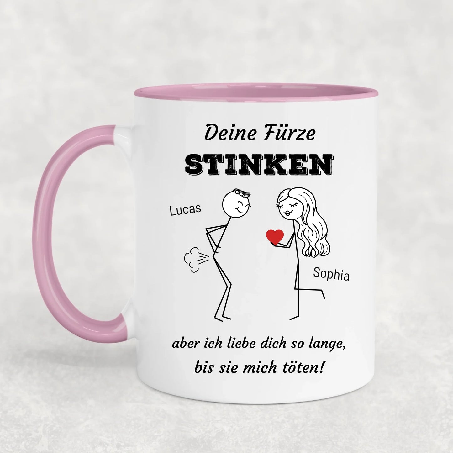 Ik hou hoe dan ook van je! - Gepersonaliseerde mok