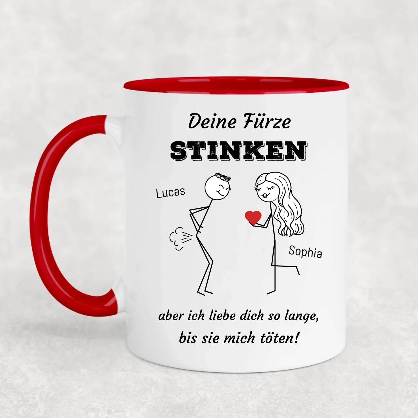 Ik hou hoe dan ook van je! - Gepersonaliseerde mok