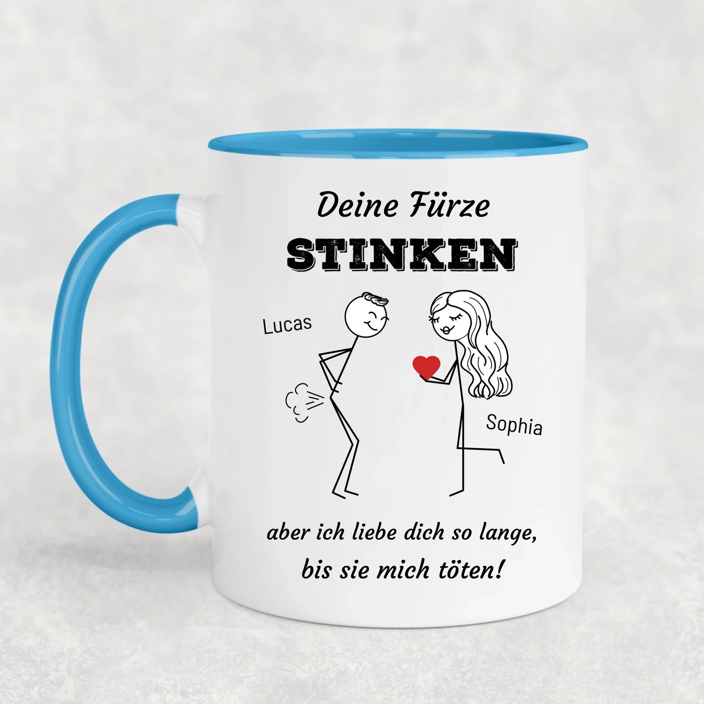 Ik hou hoe dan ook van je! - Gepersonaliseerde mok