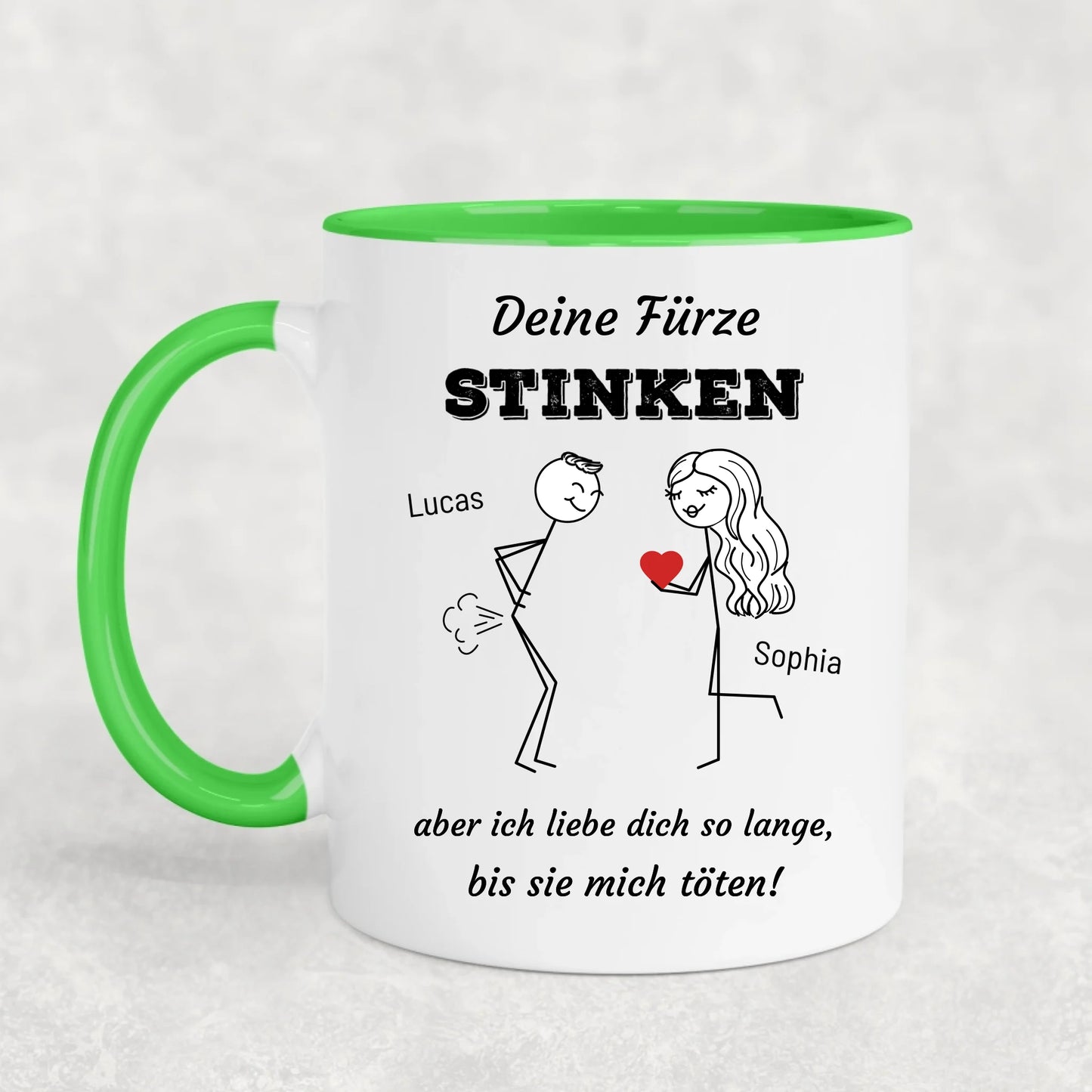 Ik hou hoe dan ook van je! - Gepersonaliseerde mok