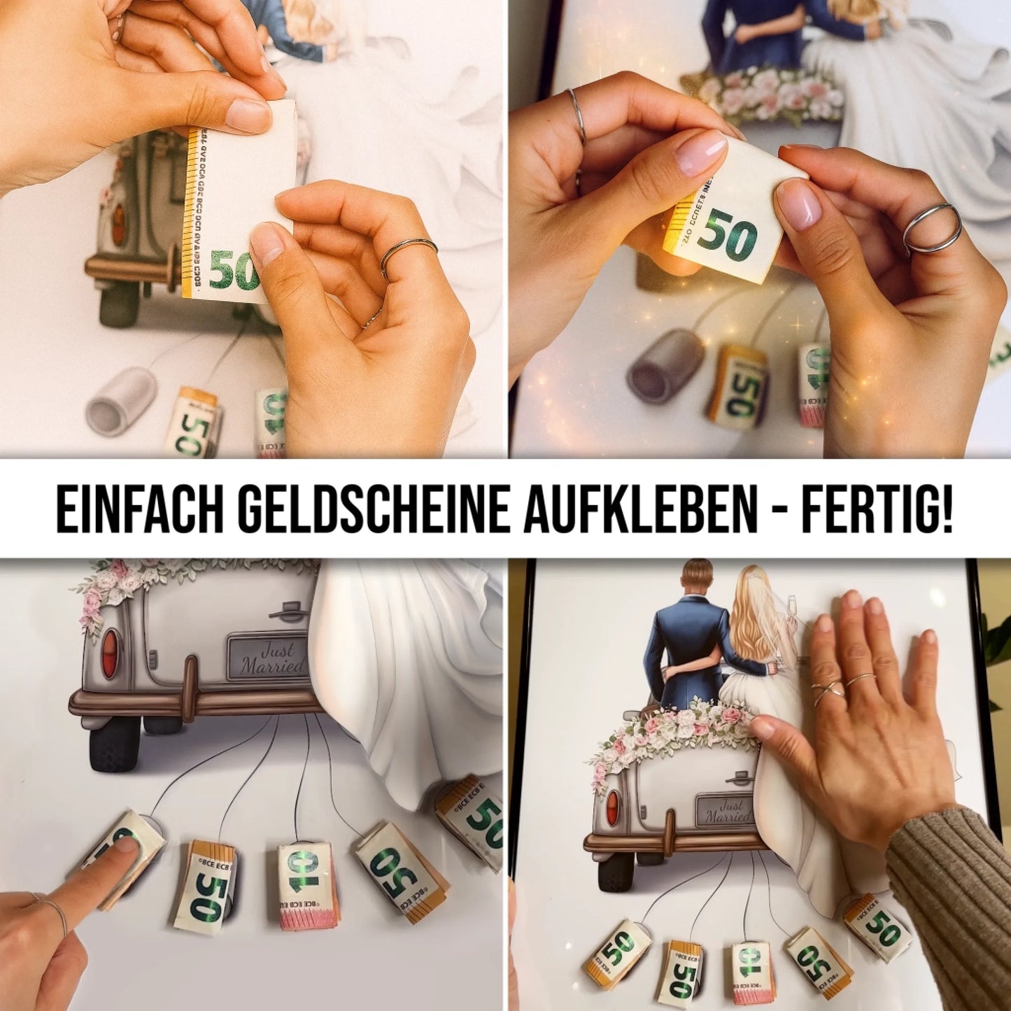 store Brautpaar -Poster