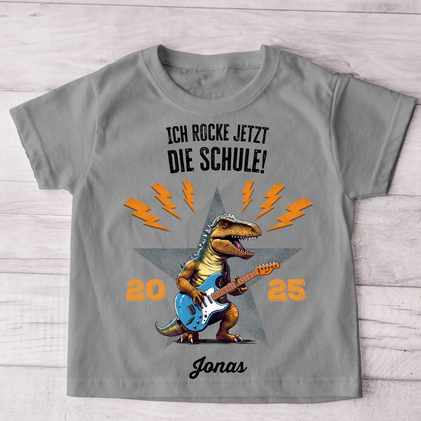 Rock School - Gepersonaliseerd kinder T-shirt