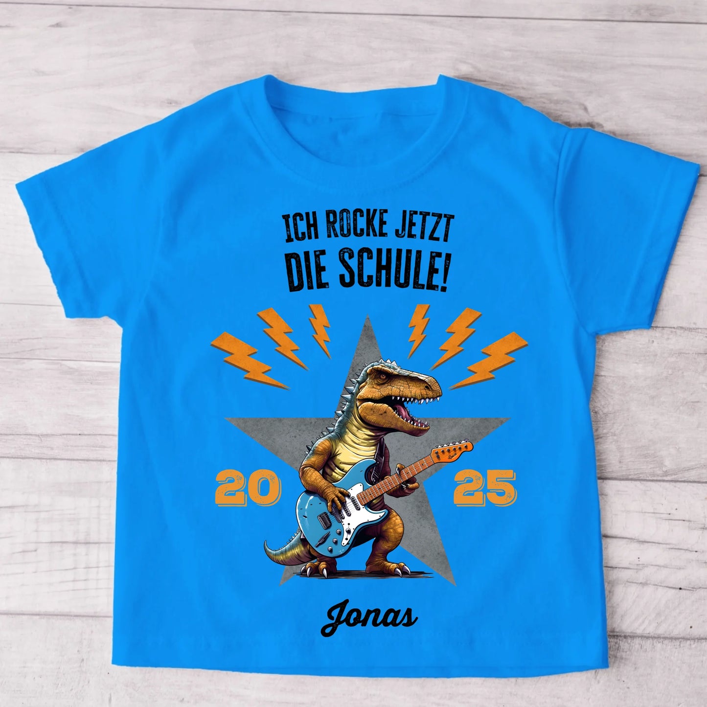 Rock School - Gepersonaliseerd kinder T-shirt