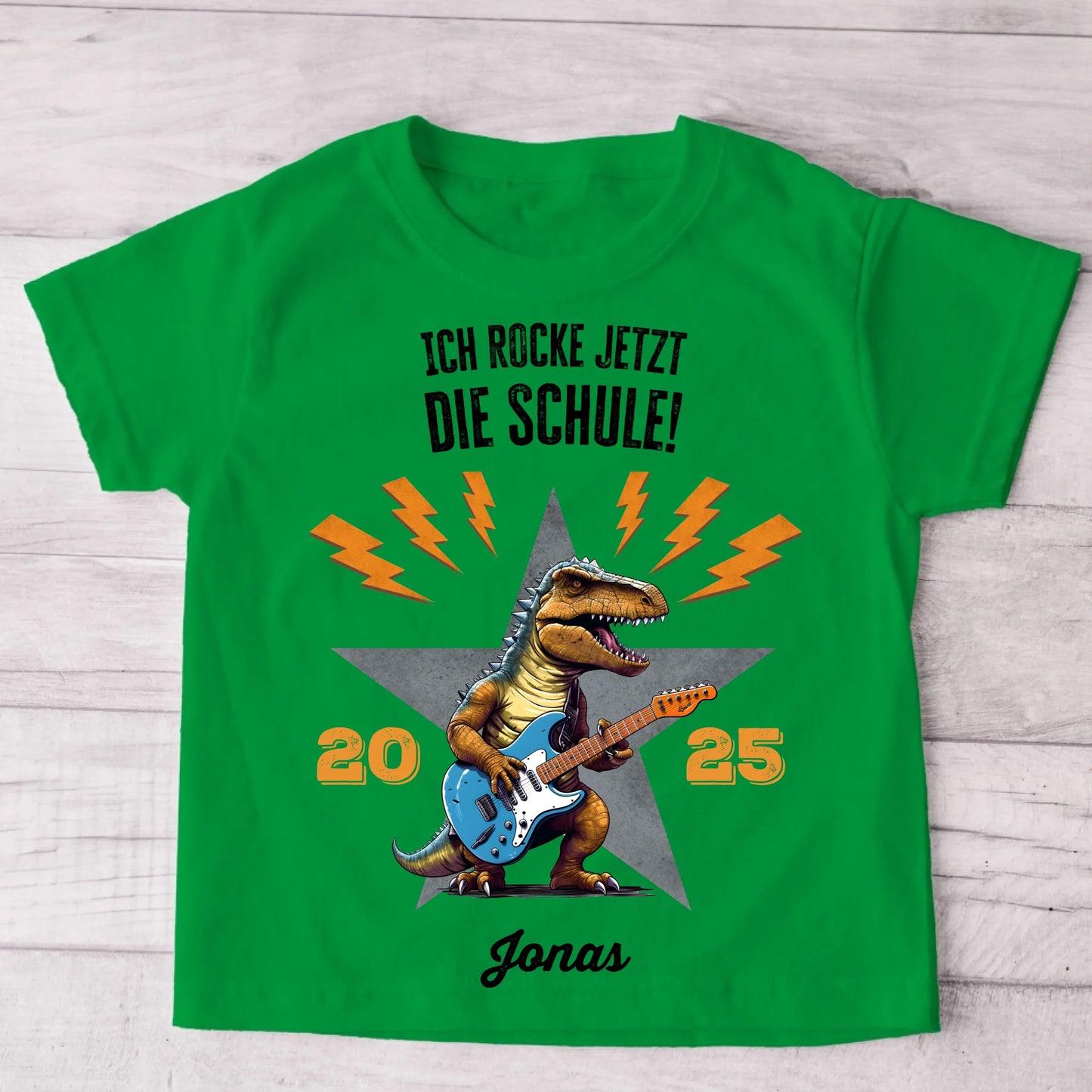 Rock School - Gepersonaliseerd kinder T-shirt