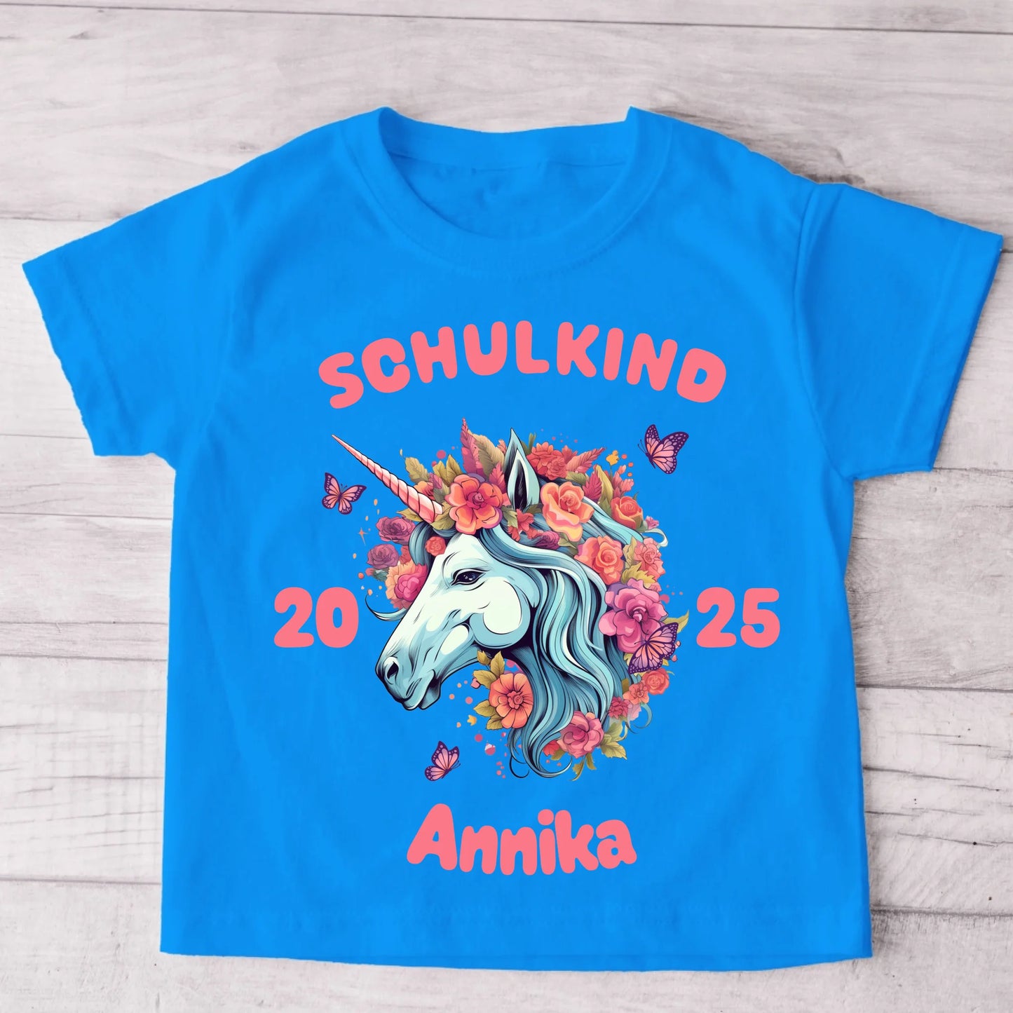 Eenhoorn - Gepersonaliseerd kinder T-shirt