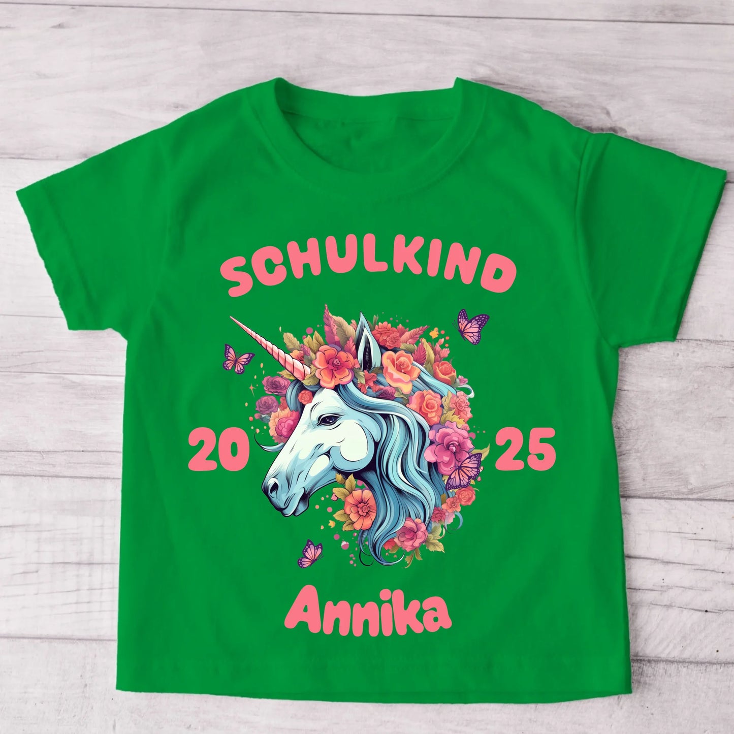 Eenhoorn - Gepersonaliseerd kinder T-shirt
