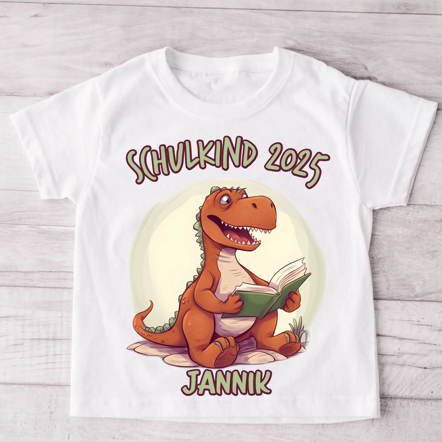 Dino - Gepersonaliseerd kinder T-shirt