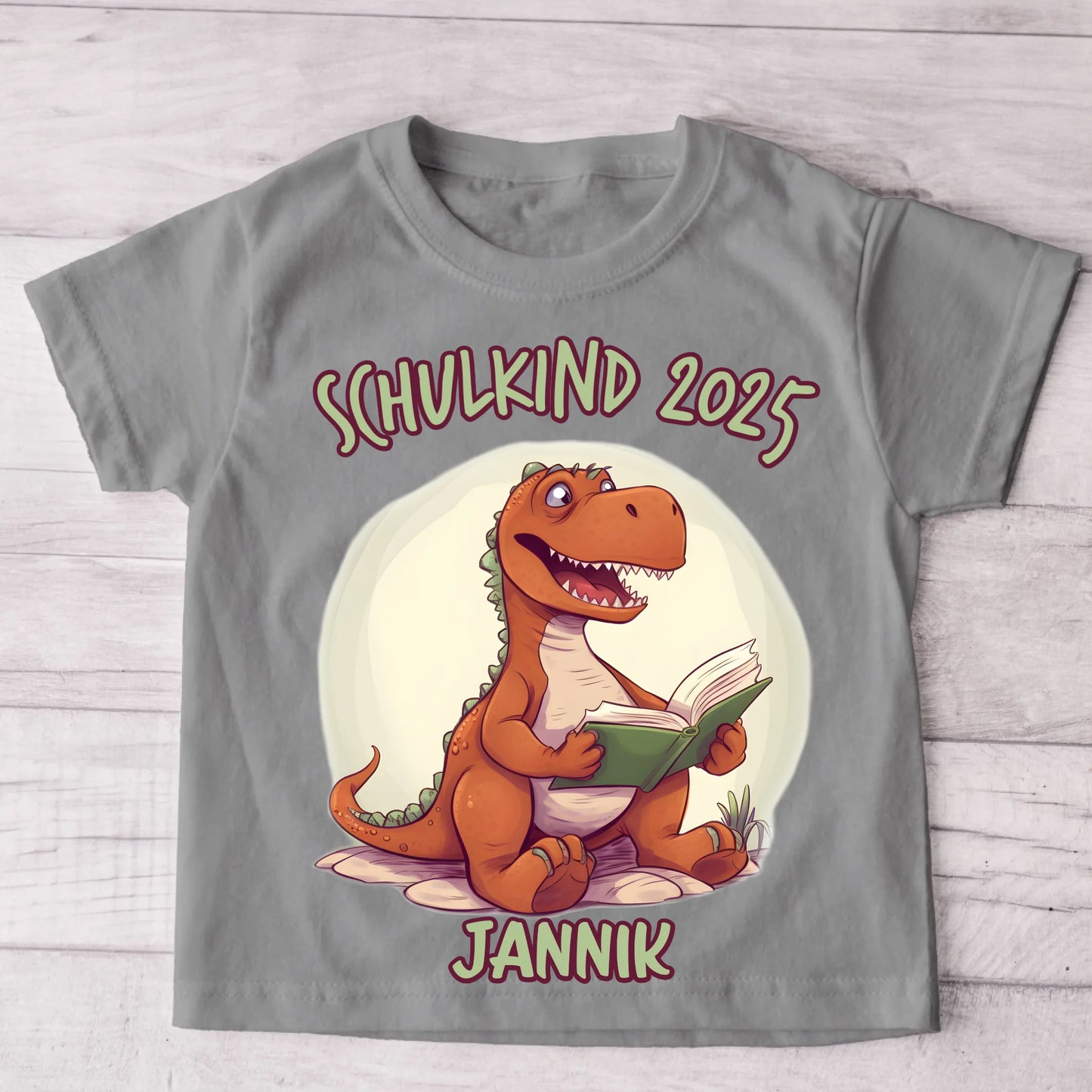 Dino - Gepersonaliseerd kinder T-shirt
