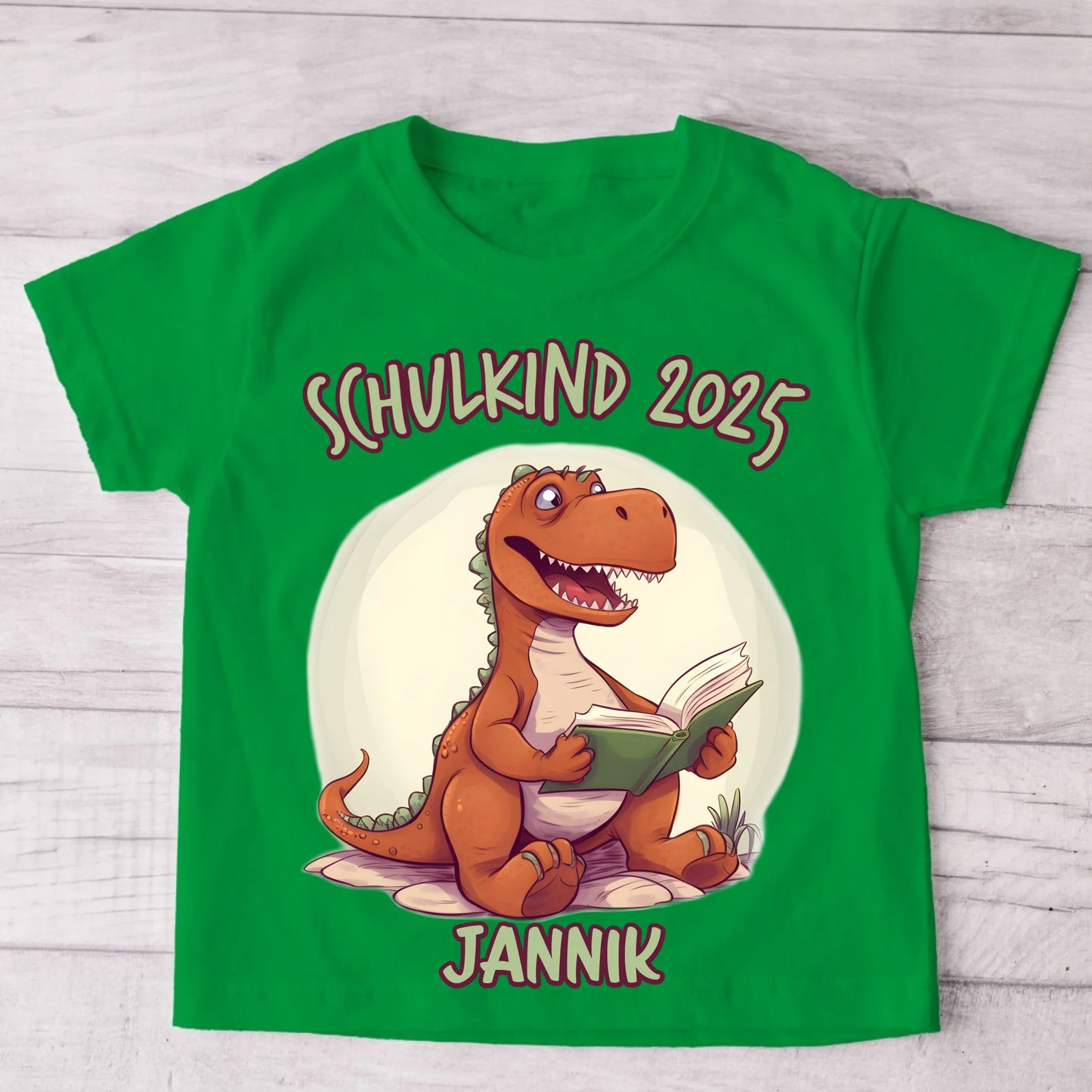 Dino - Gepersonaliseerd kinder T-shirt