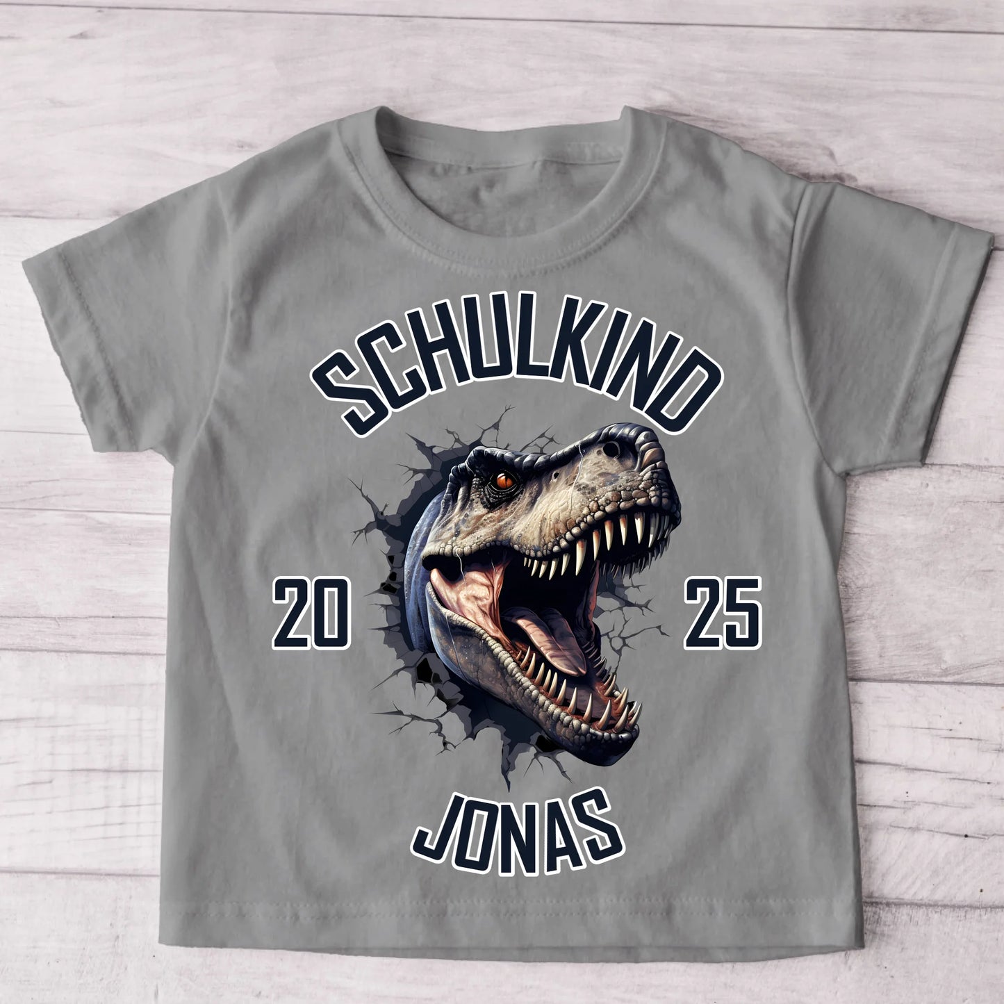 T-Rex - Gepersonaliseerd kinder-T-shirt