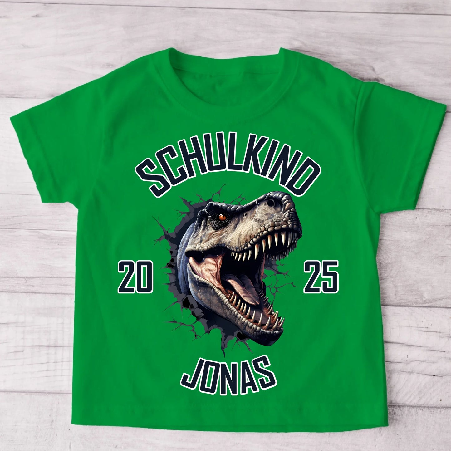 T-Rex - Gepersonaliseerd kinder-T-shirt