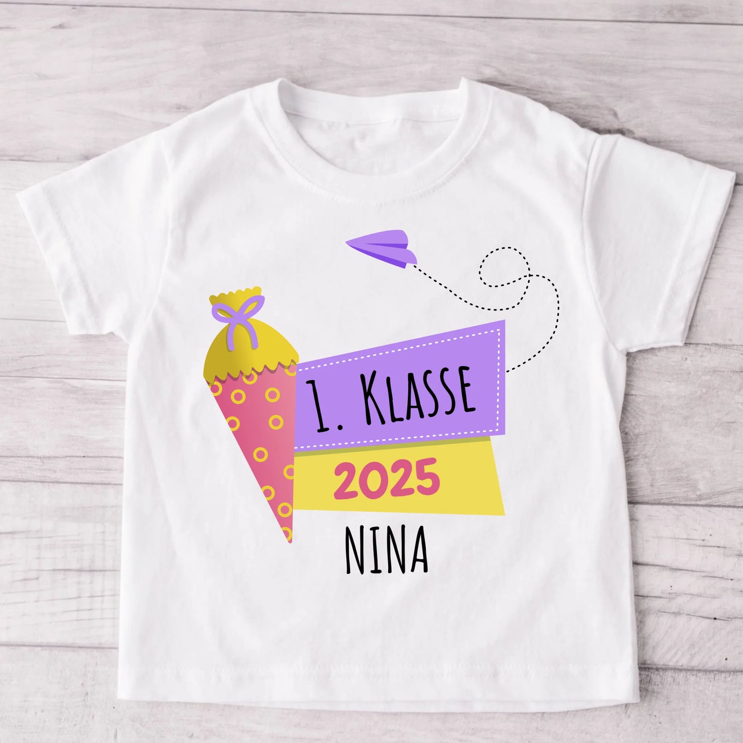Schoolkegel - Gepersonaliseerd kinder-T-shirt