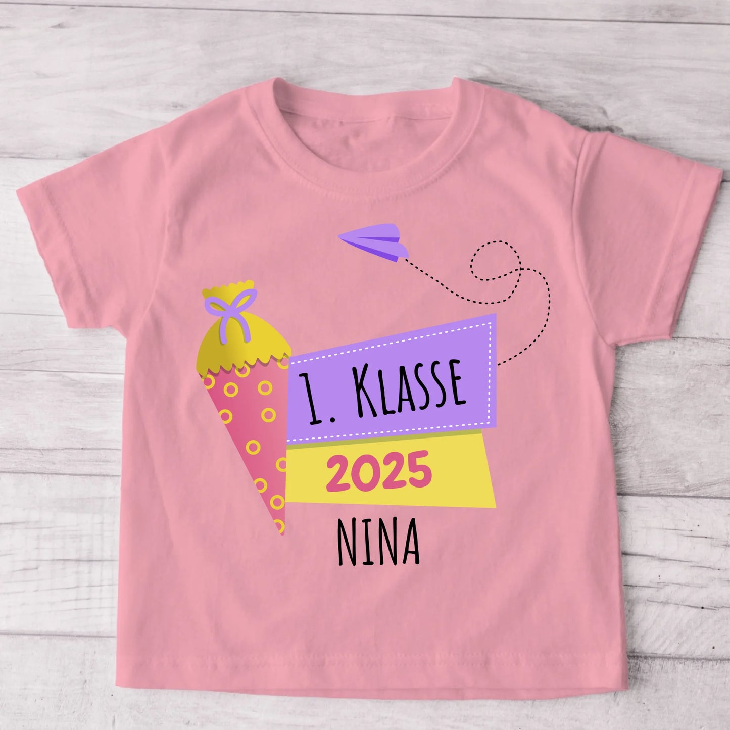 Schoolkegel - Gepersonaliseerd kinder-T-shirt